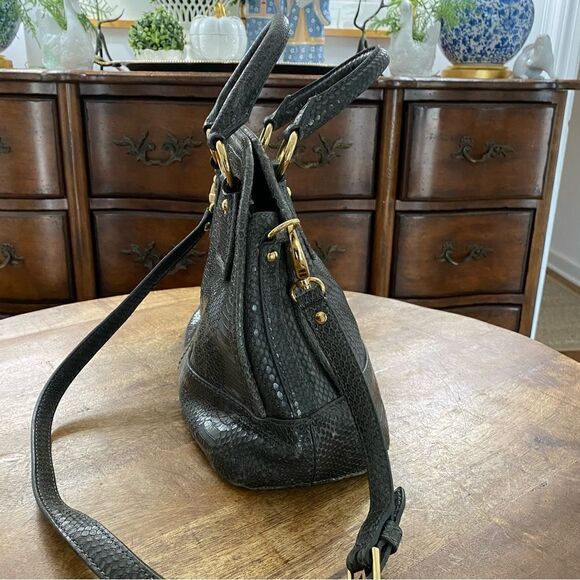 Vintage Talbots genuine snakeskin alma bag - Picture 6 of 7